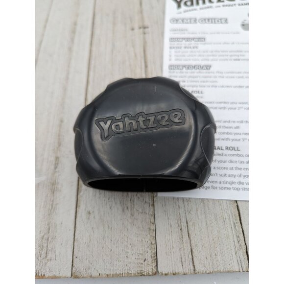 2014 Yahtzee Dice Cup Instructions Classic Hasbro Dice Game Replacements - Picture 4 of 6